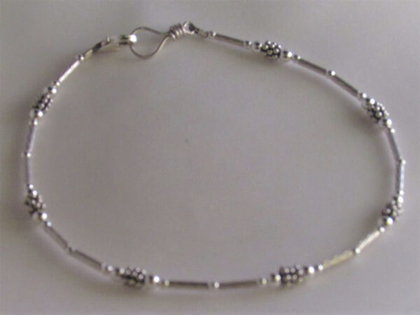 Sterling Silver with Bali Silver