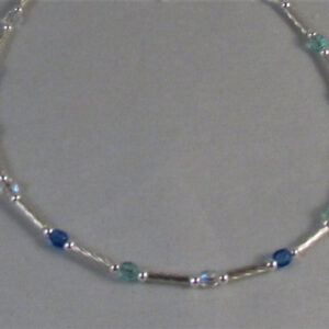 Shades of Blue Anklet