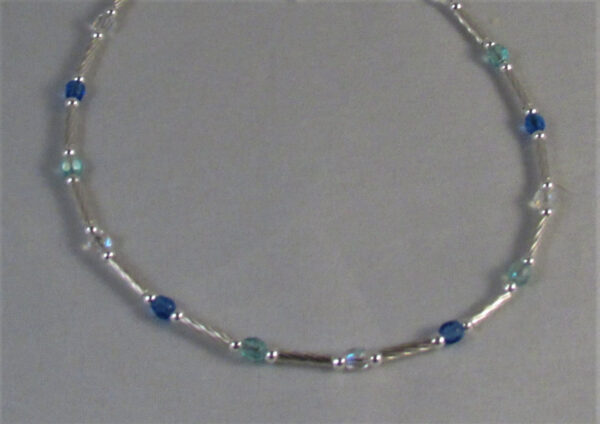 Shades of Blue Anklet