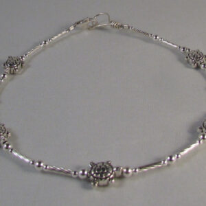 Turtles with Sterling Silver Chain