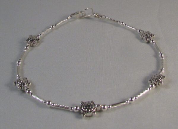 Turtles with Sterling Silver Chain